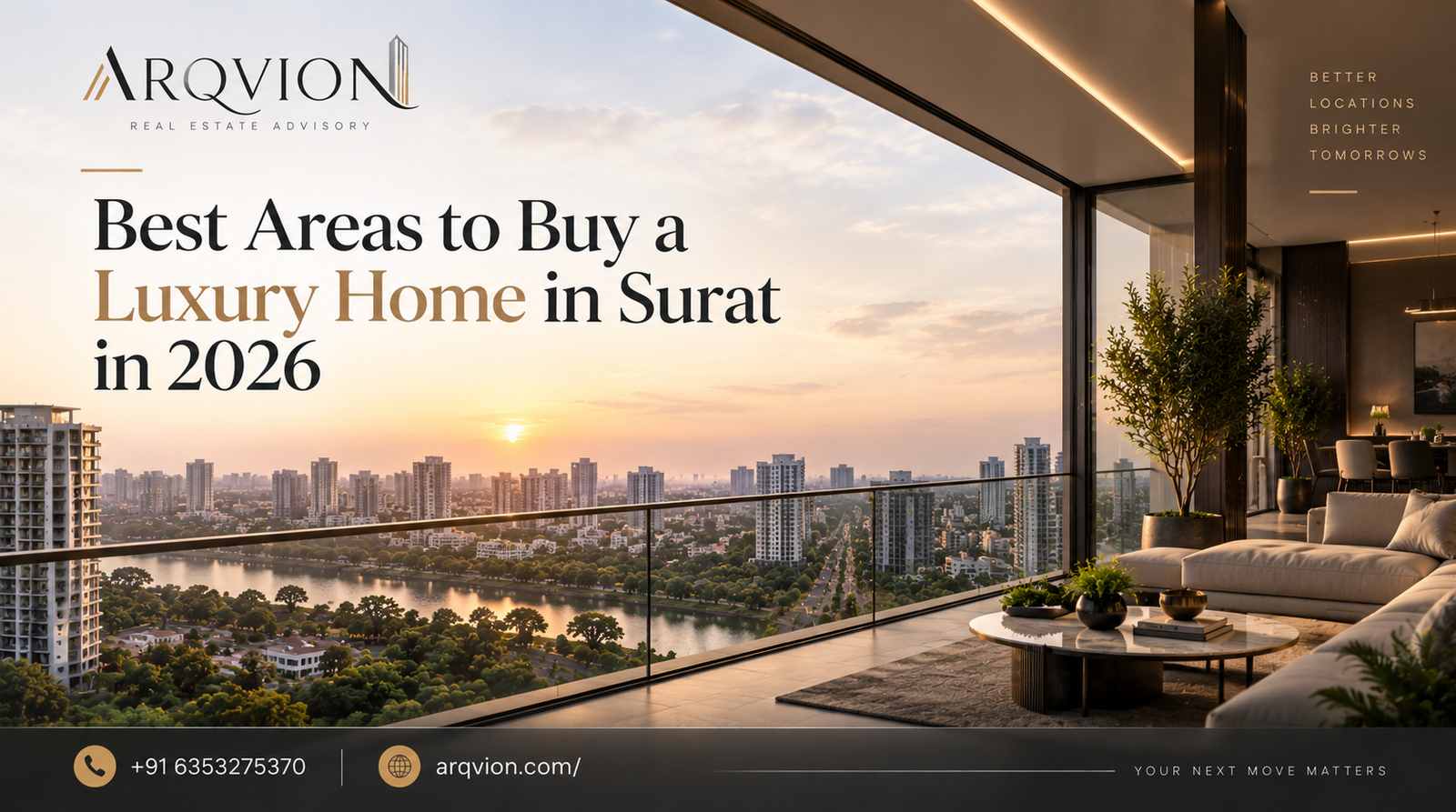 Best Areas to Buy a Luxury Home in Surat in 2026